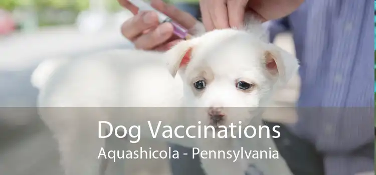 Dog Vaccinations Aquashicola - Pennsylvania
