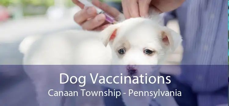 Dog Vaccinations Canaan Township - Pennsylvania