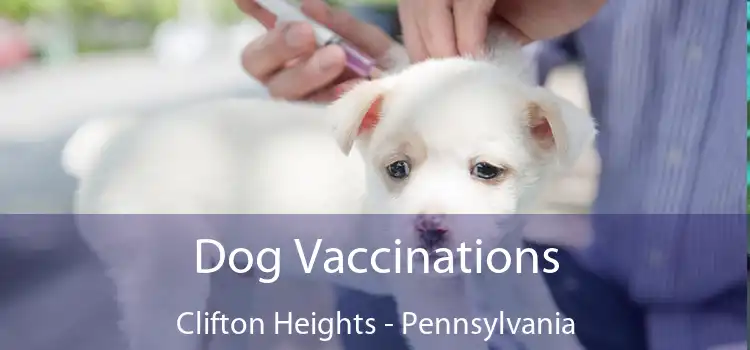 Dog Vaccinations Clifton Heights - Pennsylvania