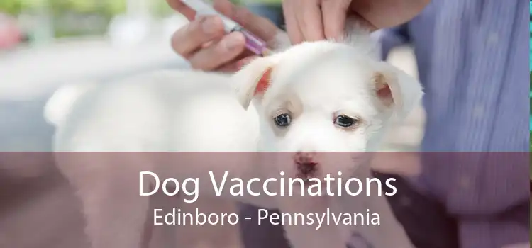 Dog Vaccinations Edinboro - Pennsylvania