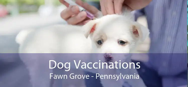 Dog Vaccinations Fawn Grove - Pennsylvania
