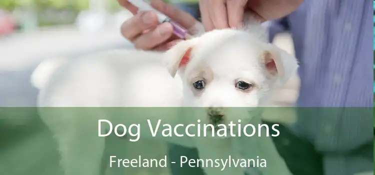 Dog Vaccinations Freeland - Pennsylvania