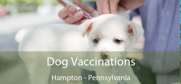 Dog Vaccinations Hampton - Pennsylvania