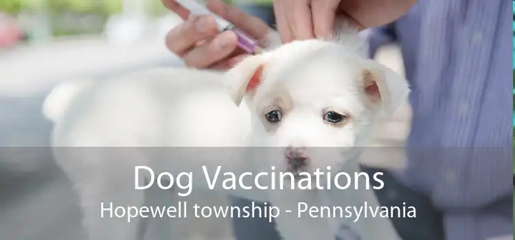 Dog Vaccinations Hopewell township - Pennsylvania