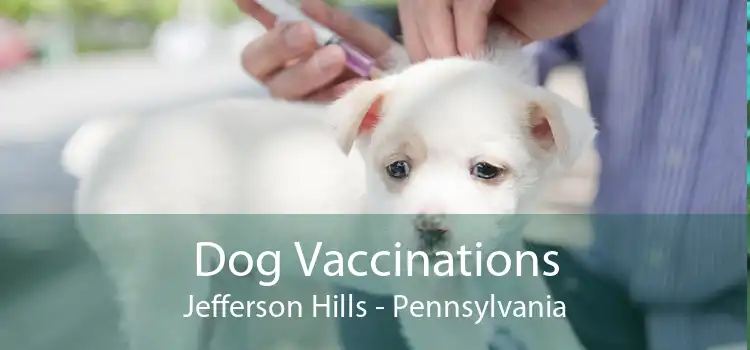 Dog Vaccinations Jefferson Hills - Pennsylvania