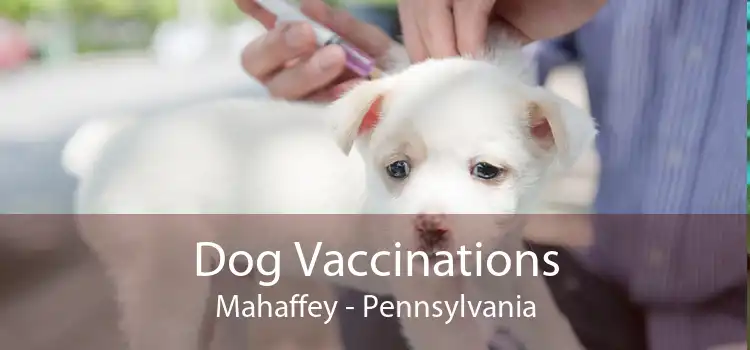 Dog Vaccinations Mahaffey - Pennsylvania