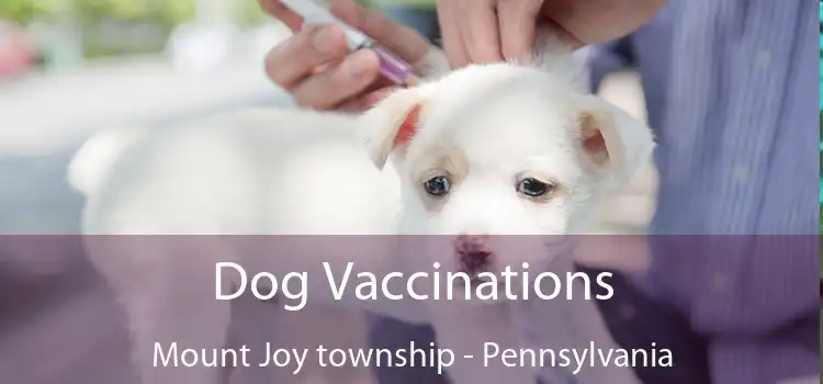 Dog Vaccinations Mount Joy township - Pennsylvania