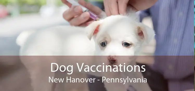 Dog Vaccinations New Hanover - Pennsylvania