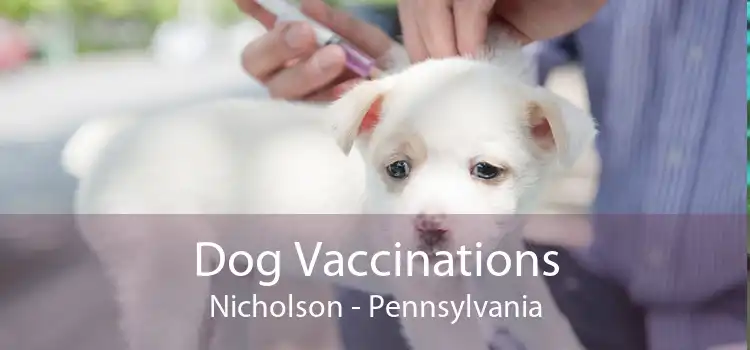 Dog Vaccinations Nicholson - Pennsylvania