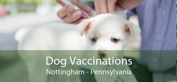 Dog Vaccinations Nottingham - Pennsylvania