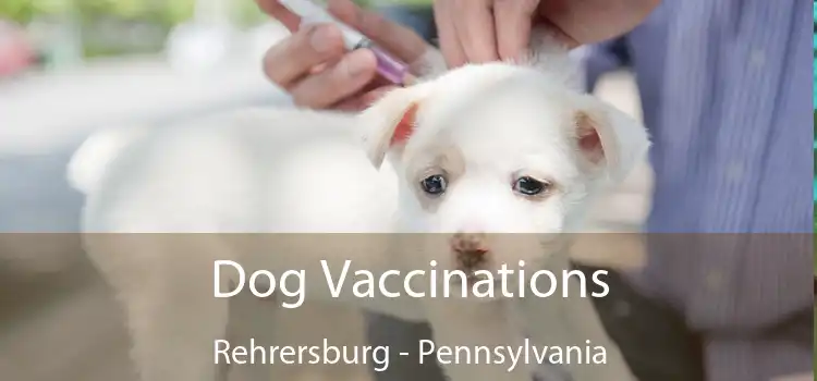 Dog Vaccinations Rehrersburg - Pennsylvania