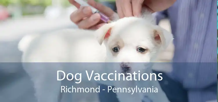 Dog Vaccinations Richmond - Pennsylvania
