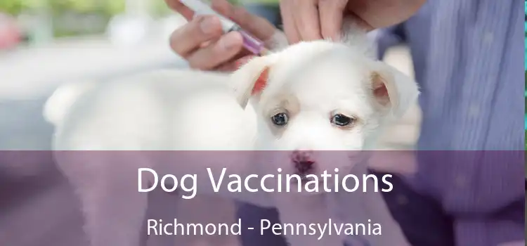Dog Vaccinations Richmond - Pennsylvania