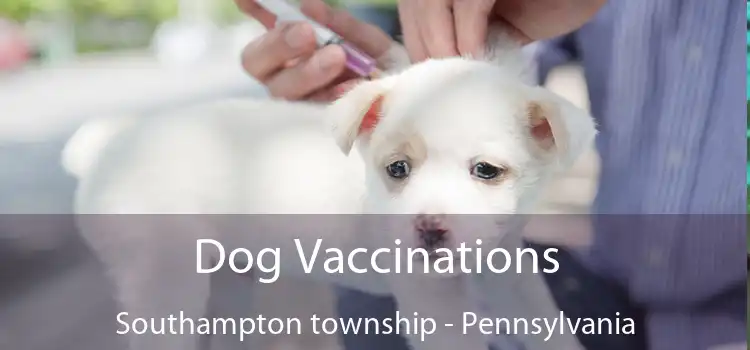 Dog Vaccinations Southampton township - Pennsylvania