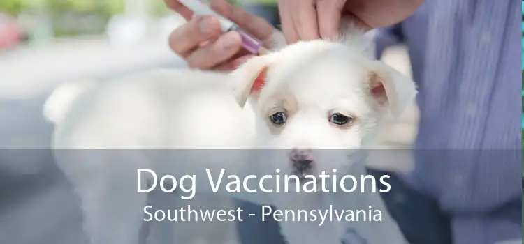 Dog Vaccinations Southwest - Pennsylvania