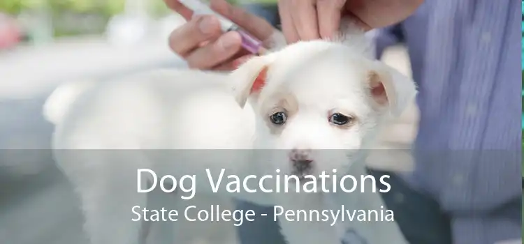 Dog Vaccinations State College - Pennsylvania