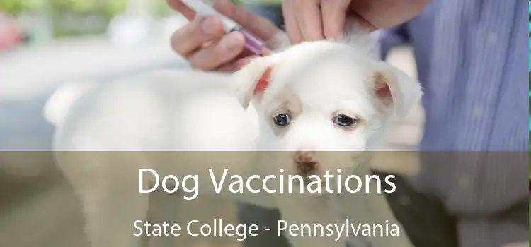 Dog Vaccinations State College - Pennsylvania