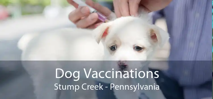 Dog Vaccinations Stump Creek - Pennsylvania