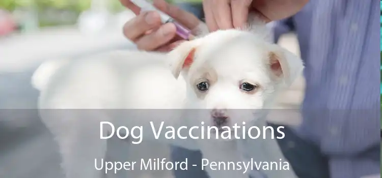 Dog Vaccinations Upper Milford - Pennsylvania