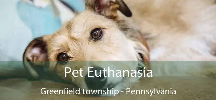 Pet Euthanasia Greenfield township - Pennsylvania