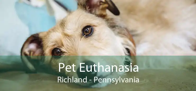 Pet Euthanasia Richland - Pennsylvania
