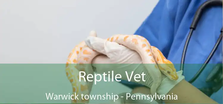 Reptile Vet Warwick township - Pennsylvania