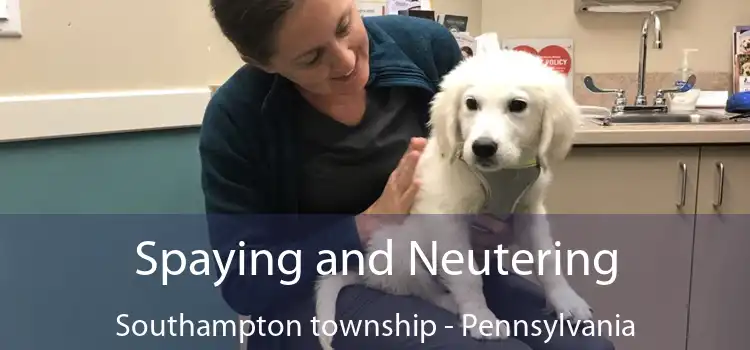 Spaying and Neutering Southampton township - Pennsylvania